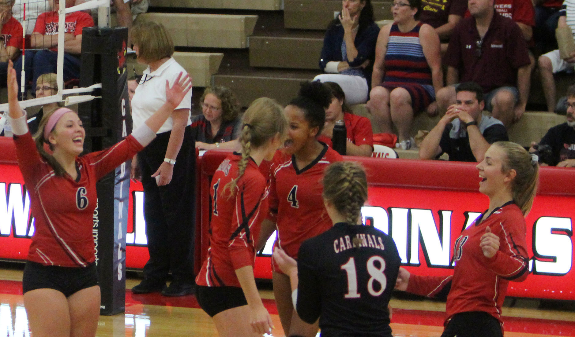 Menomonie at Chi-Hi volleyball 9-6-18